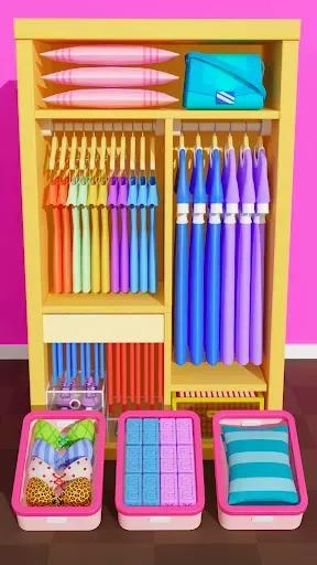 Скриншот 1 — Fill Closet: Органайзер Шкаф
