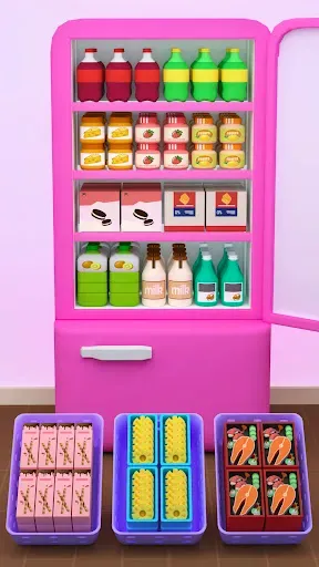 Скриншот 2 — Restock Fridge: Fill Fridge