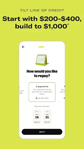 Скриншот 4 — Tilt: Cash Advance & Credit