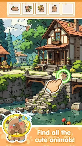 Скриншот 1 — Find Cuties - Hidden Objects