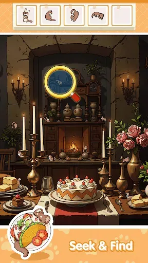 Скриншот 5 — Find Cuties - Hidden Objects