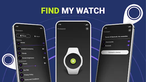 Скриншот 1 — Find My Watch & Phone