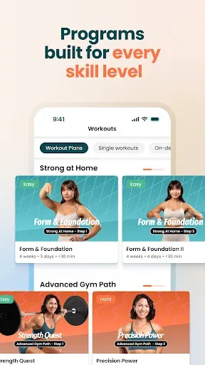 Скриншот 4 — Raize: Workout, Fitness & Diet