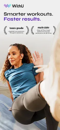 Скриншот 1 — WithU: Personalised fitness