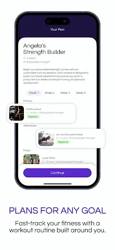 Скриншот 2 — WithU: Personalised fitness