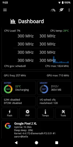 Скриншот 1 — EX Kernel Manager