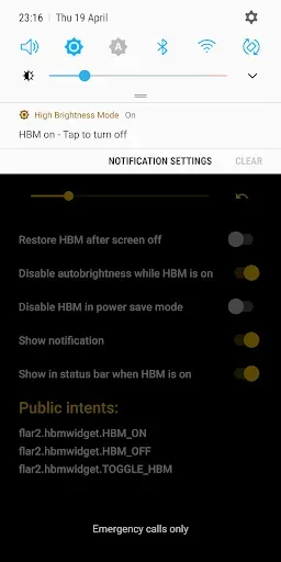 Скриншот 4 — High Brightness Mode