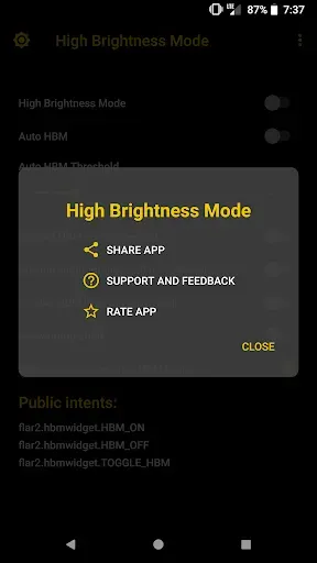 Скриншот 6 — High Brightness Mode