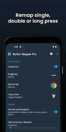 Скриншот 3 — Button Mapper: Remap your keys