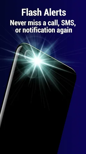 Скриншот 1 — Flash Alerts: Calls & Messages