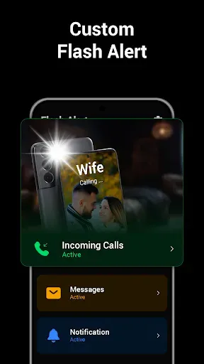 Скриншот 3 — Flash Alert — Звонки и SMS