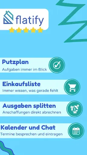 Скриншот 1 — Flatify - Putzplan und WG-App
