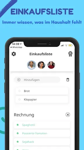 Скриншот 4 — Flatify - Putzplan und WG-App