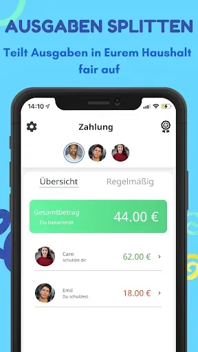 Скриншот 5 — Flatify - Putzplan und WG-App