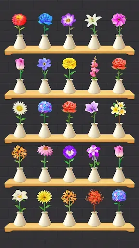 Скриншот 4 — Flower Match Sort
