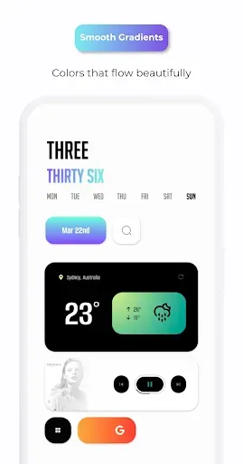 Скриншот 7 — Flux Neo for KWGT