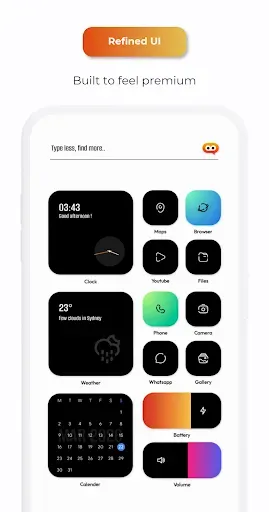 Скриншот 8 — Flux Neo for KWGT