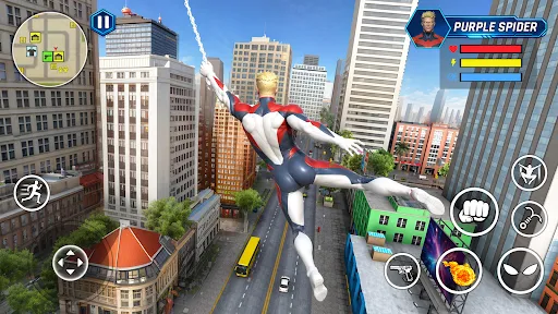 Скриншот 2 — Rope Flying Hero Prime