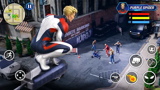 Скриншот 3 — Rope Flying Hero Prime