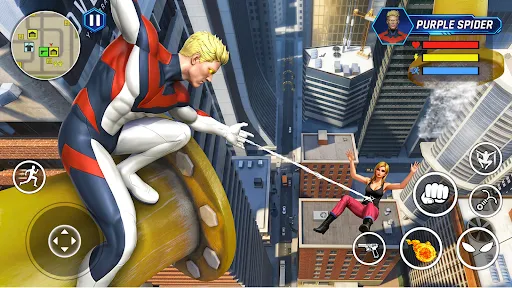 Скриншот 5 — Rope Flying Hero Prime