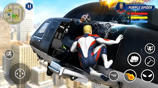 Скриншот 6 — Rope Flying Hero Prime