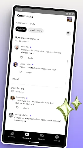 Скриншот 2 — Spotify for Creators