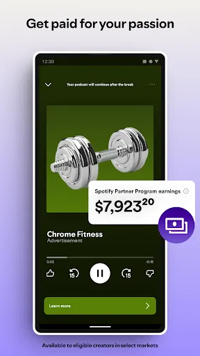 Скриншот 7 — Spotify for Creators