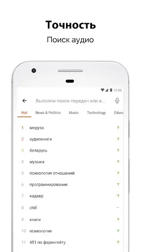 Скриншот 5 — Castbox - Популярные подкасты