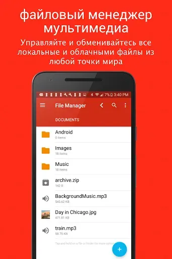 Скриншот 1 — Проводник (File Manager)