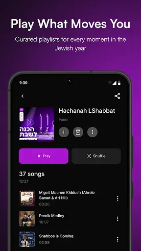 Скриншот 7 — Zing - Jewish Music Streaming