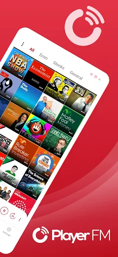 Скриншот 2 — Offline Podcast App: Player FM