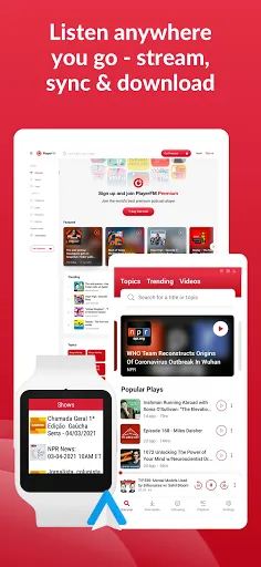 Скриншот 8 — Offline Podcast App: Player FM