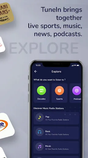 Скриншот 4 — Radio Fm Without Internet