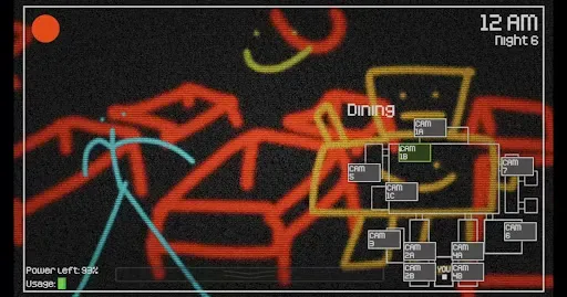 Скриншот 6 — Five Nights At Stickman