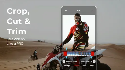 Скриншот 8 — Crop, Cut & Trim Video Editor
