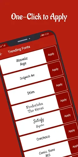 Скриншот 3 — Font Manager for Huawei/Emui