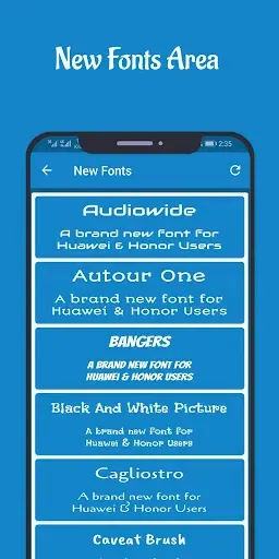 Скриншот 4 — Font Manager for Huawei/Emui