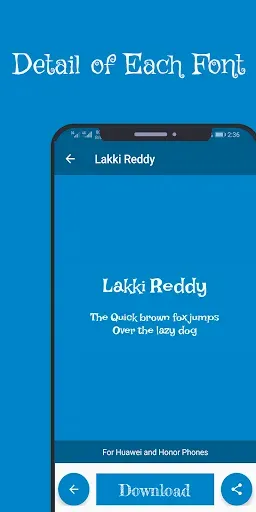 Скриншот 6 — Font Manager for Huawei/Emui