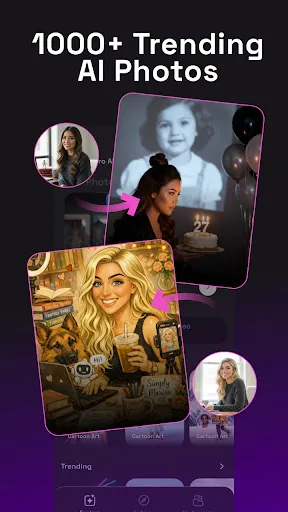 Скриншот 3 — FotoPro: AI Art, Image & Video