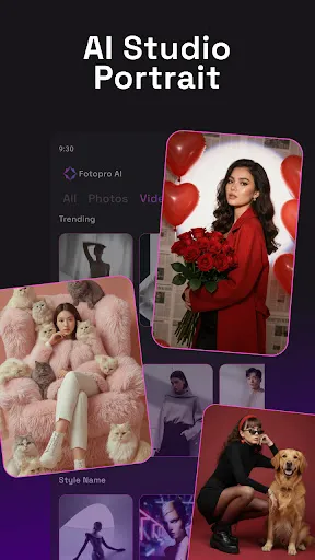 Скриншот 6 — FotoPro: AI Art, Image & Video
