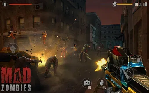 Скриншот 1 — Зомби : Mad Zombies