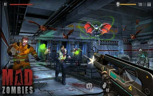 Скриншот 4 — Зомби : Mad Zombies