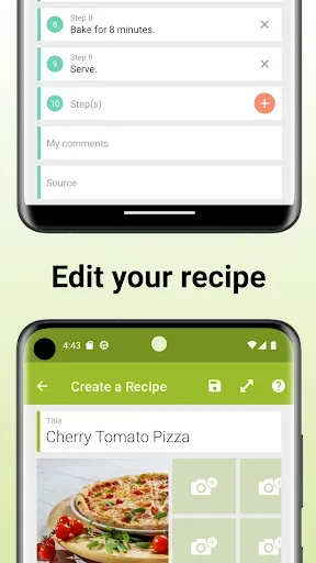 Скриншот 3 — Cookmate - Мои рецепты