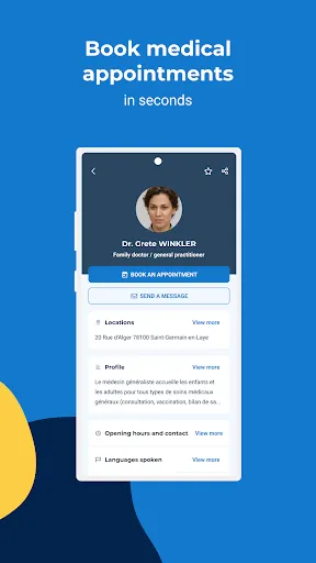 Скриншот 3 — Doctolib - Your health partner
