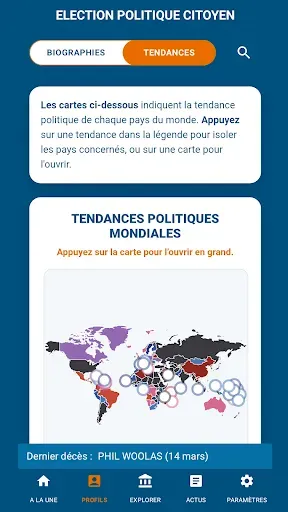 Скриншот 4 — ELECTION POLITIQUE CITOYEN