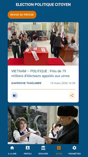 Скриншот 6 — ELECTION POLITIQUE CITOYEN