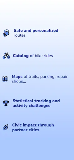 Скриншот 2 — Geovelo - Bike GPS & Stats