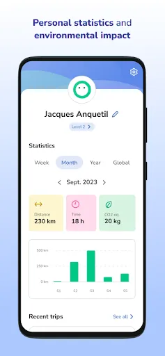 Скриншот 5 — Geovelo - Bike GPS & Stats