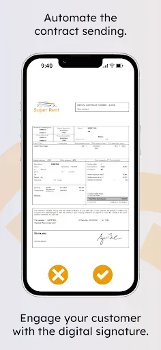 Скриншот 3 — Myrentpad - Vehicle inspection