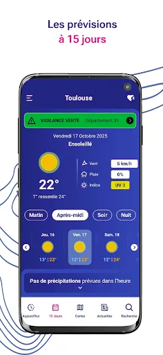 Скриншот 2 — Météo-France